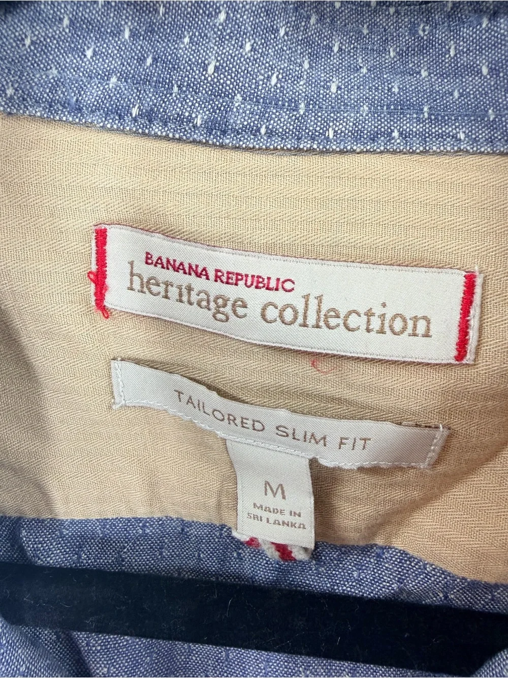 EUC Banana Republic Heritage Collection Shirt